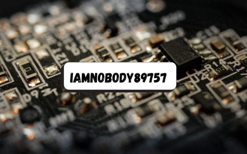 Iamnobody89757: What You Need to Know About This Online Phenomenon