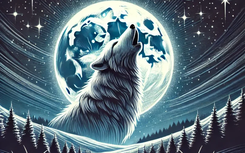 moon:og4alzgmvog= wolf