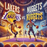 lakers vs denver nuggets match player stats