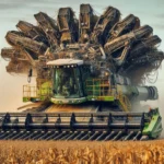 dewulf harvester model d-7146