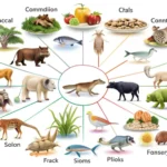 animal life cycle model four-sided box