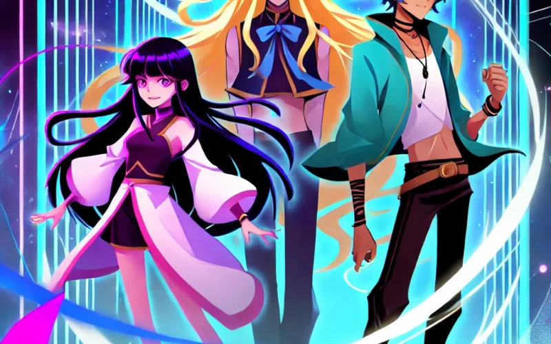 himiko and mairu and tenk together